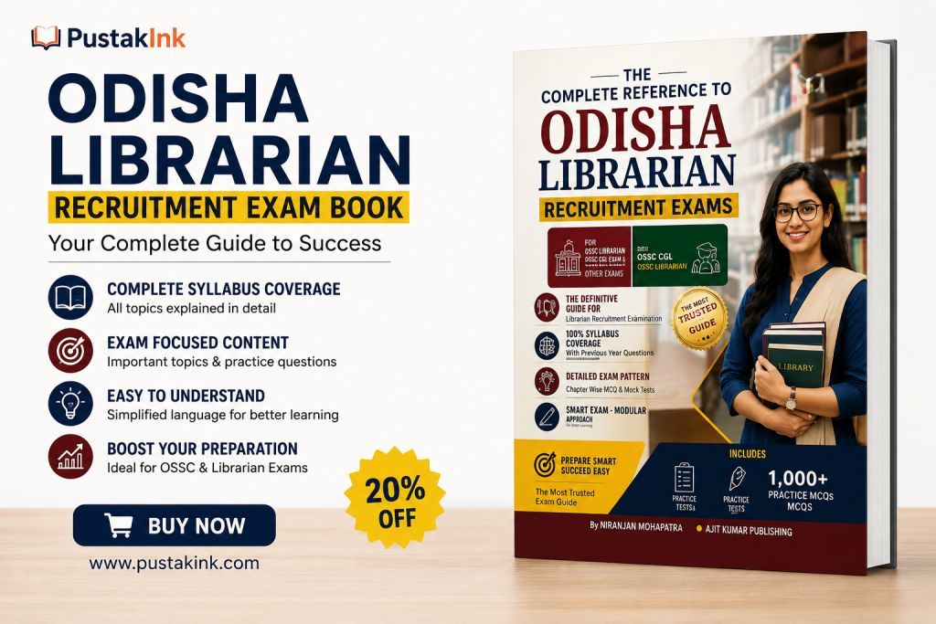 Odisha Librarian Recruitment Exam Book – Complete Guide for Success