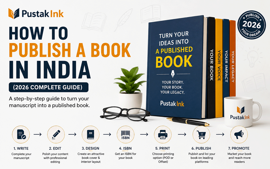 How to Publish a Book in India (2026 Complete Guide)