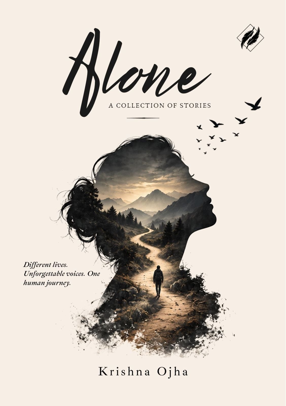 Alone by Krishna Ojha - Cover